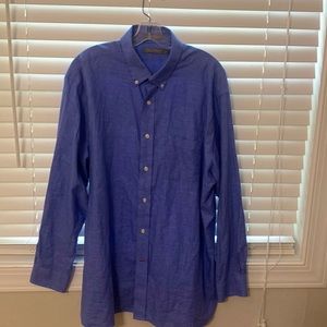 Daniel Cremieux Signature Collection Blue button down shirt.